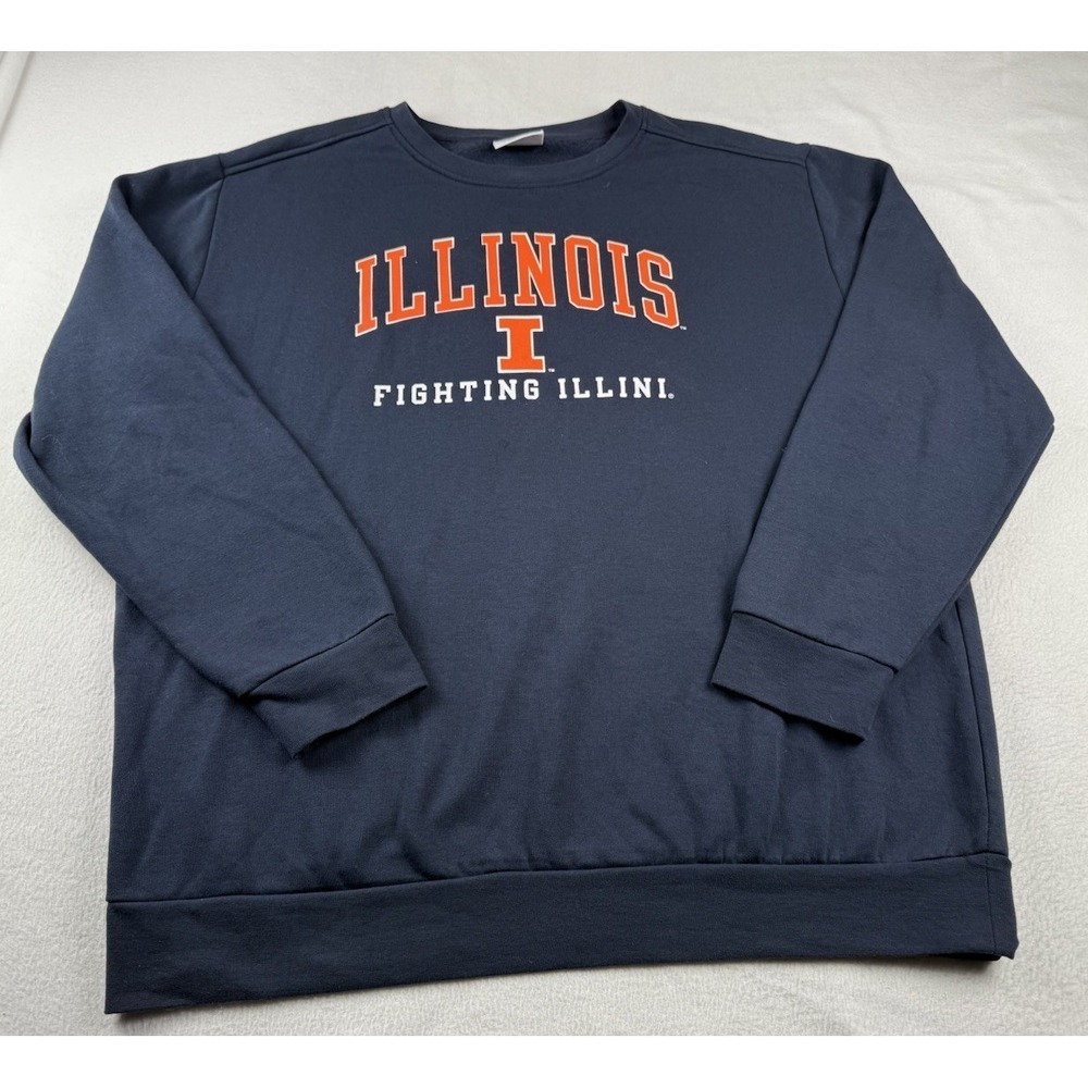 Champion Illinois Fighting Illini Sweatshirt Size 2XL